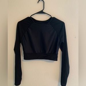 Athletic crop top